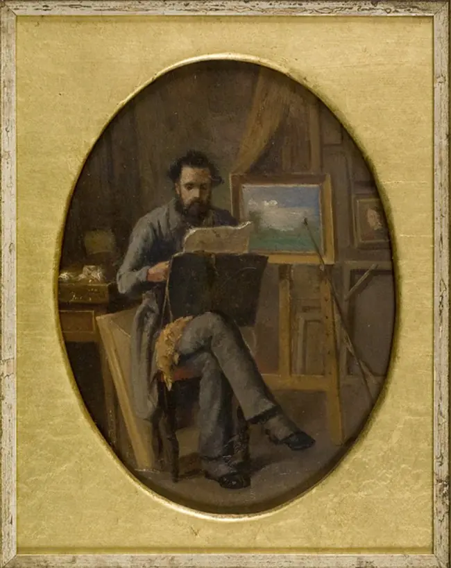 A Painter in his Studio. The Artist Himself (?)