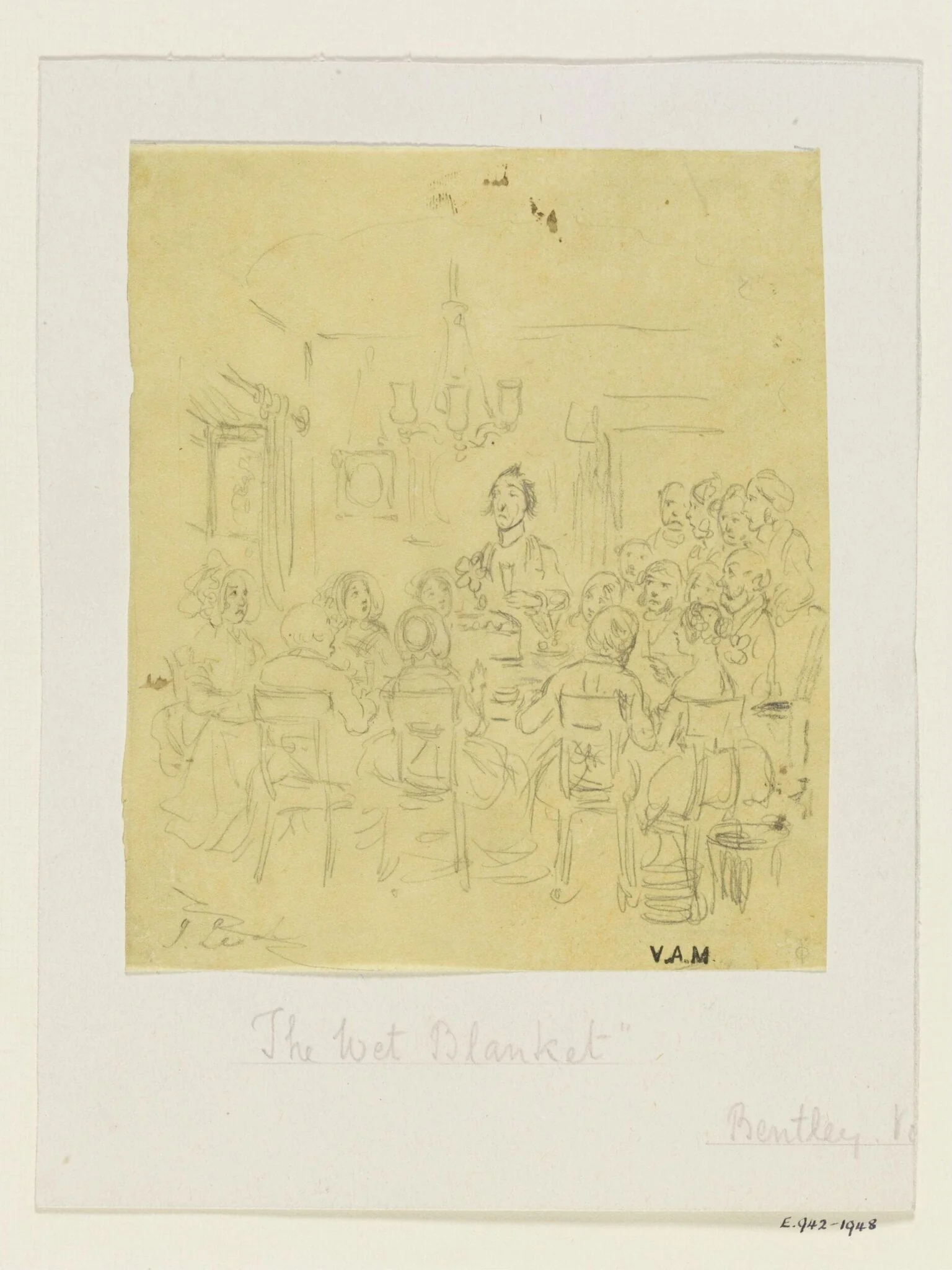 Untitled, by Leech, 1845