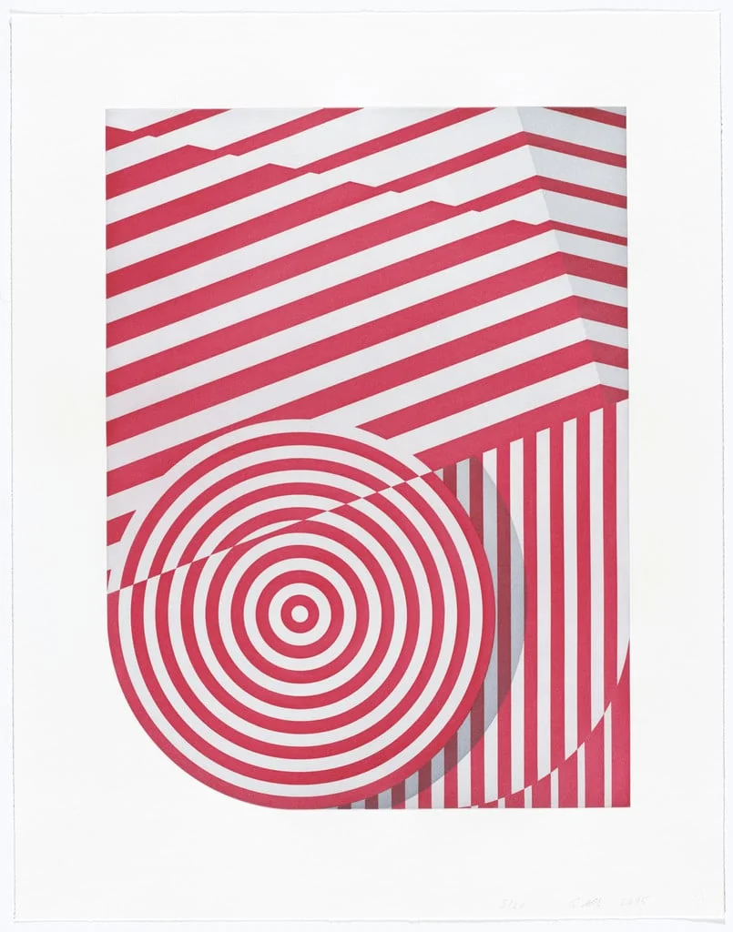Untitled, by Tomma Abts, ink, 2015