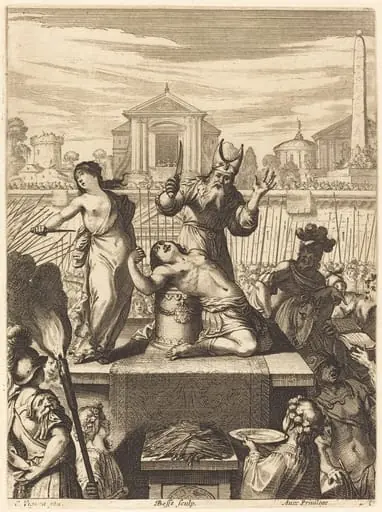 Illustration to Jean Desmarets' "L'Ariane"