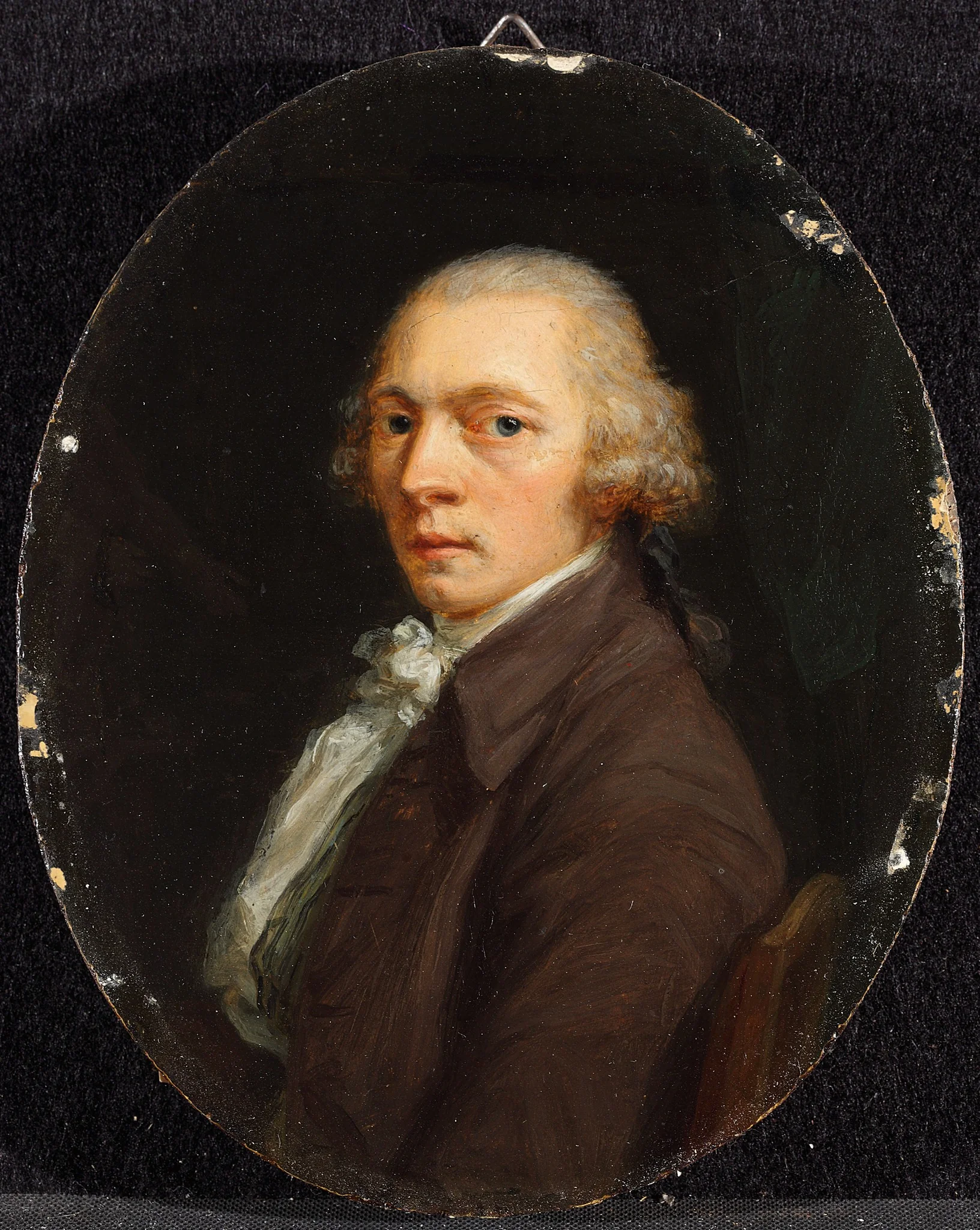 Self-Portrait, by Moritz Kellerhoven, unspecified, 1798