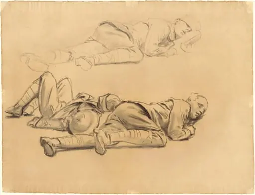 Studies for "Gassed"