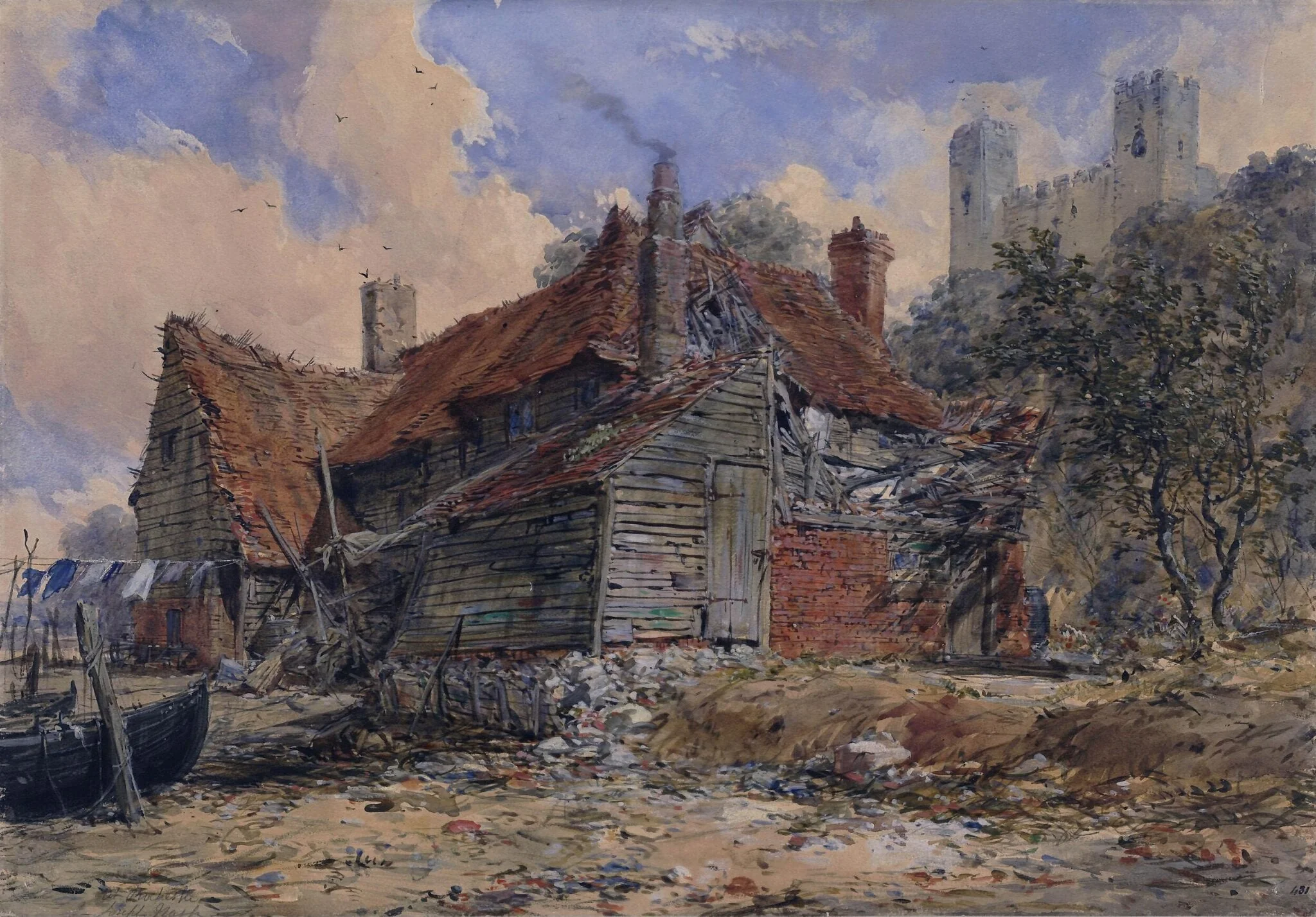 Rochester, by Joseph Nash, watercolor, 1850