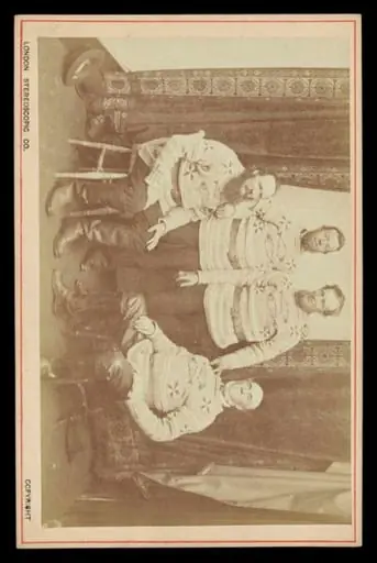 Portrait of four men