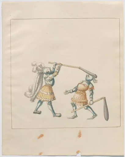 Foot Combat with Flails