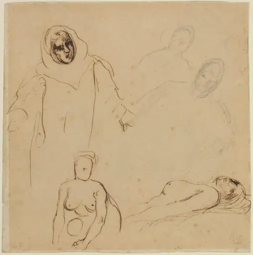 Studies for Christopher Columbus