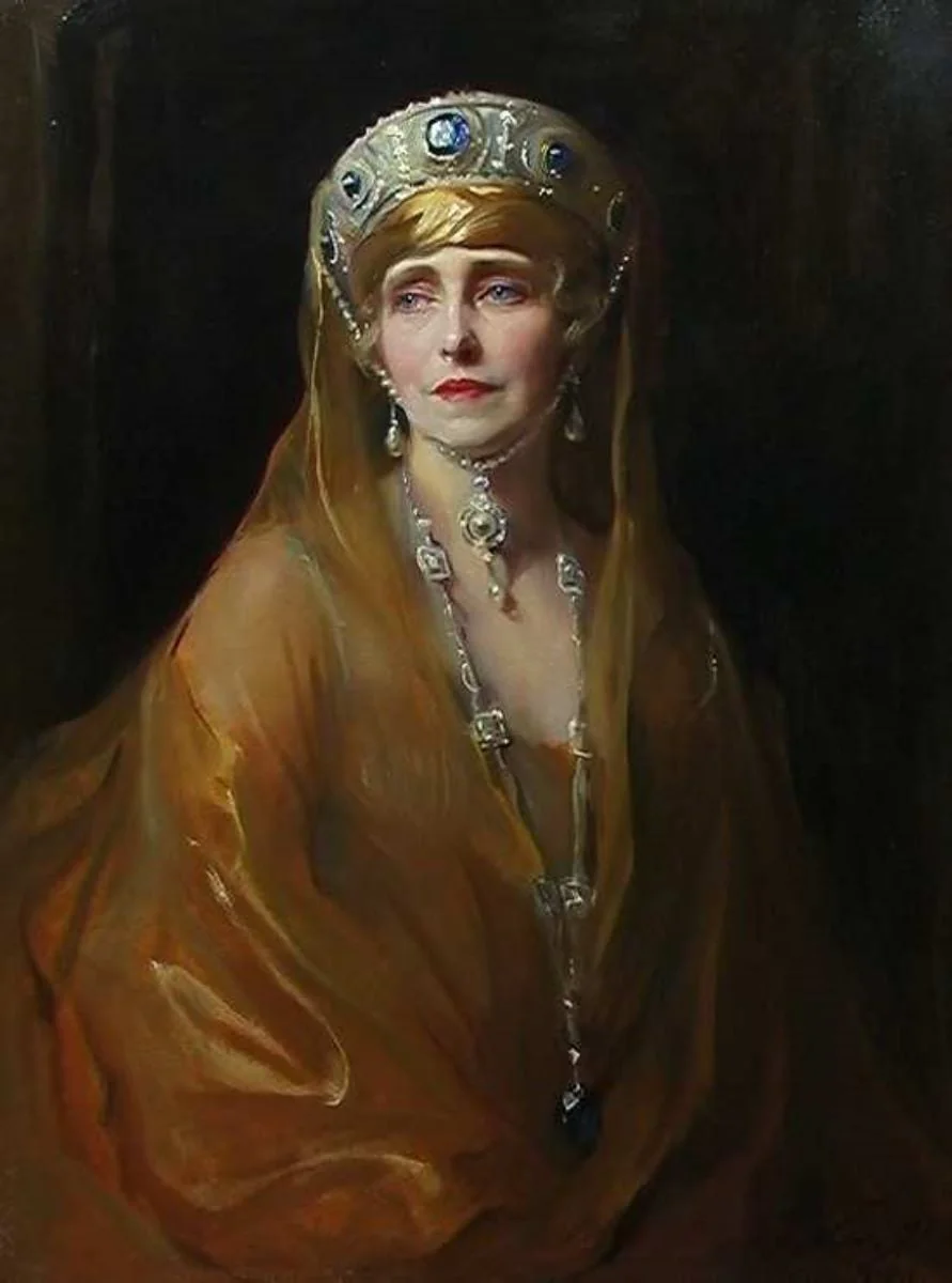 Portretul Reginei Maria, by Laszlo Philip de Lombos, unspecified