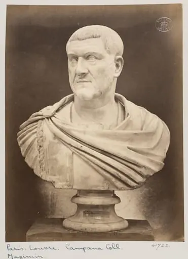 Marble bust of the Emperor Maximian