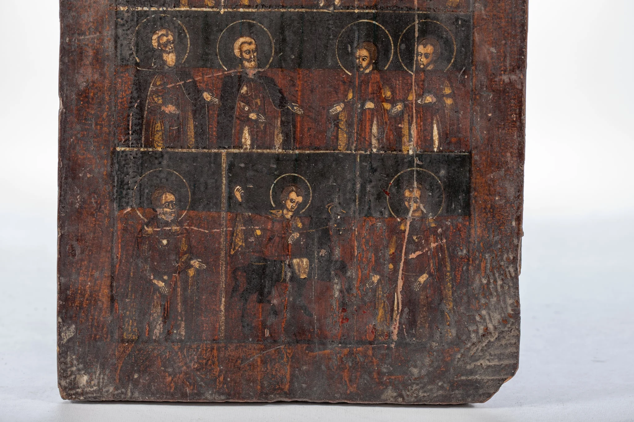 Scene biblice pe trei registre, by anonim