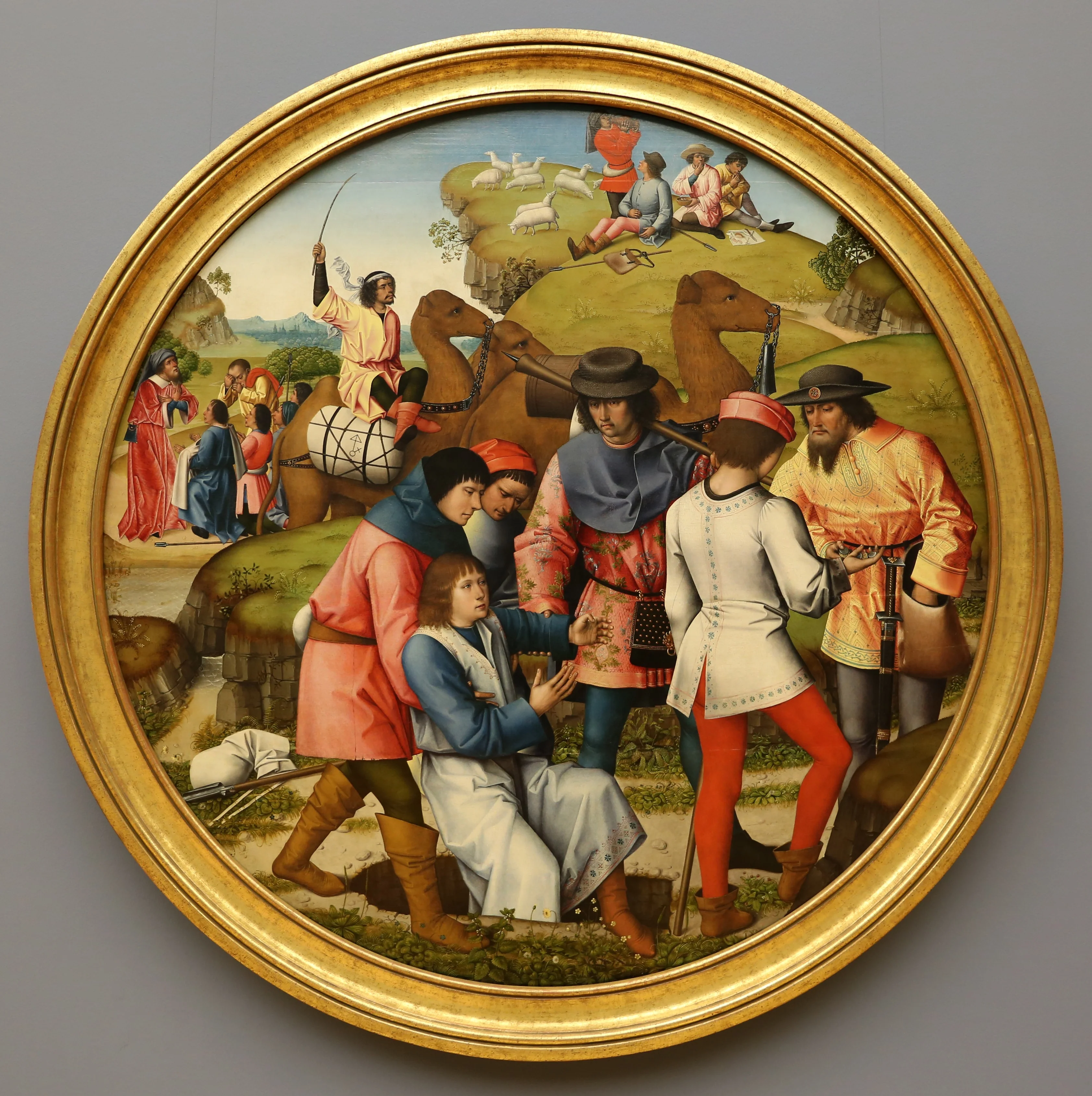 Joseph sold by his brothers