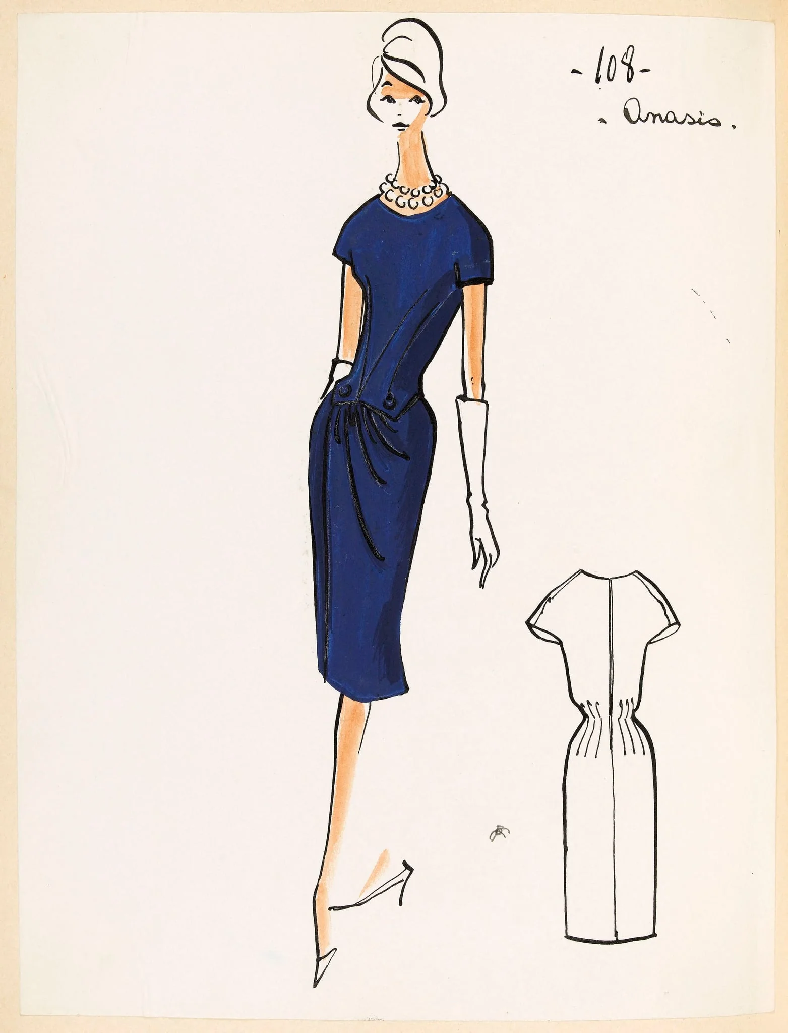 Onasis, by Carven, 1959