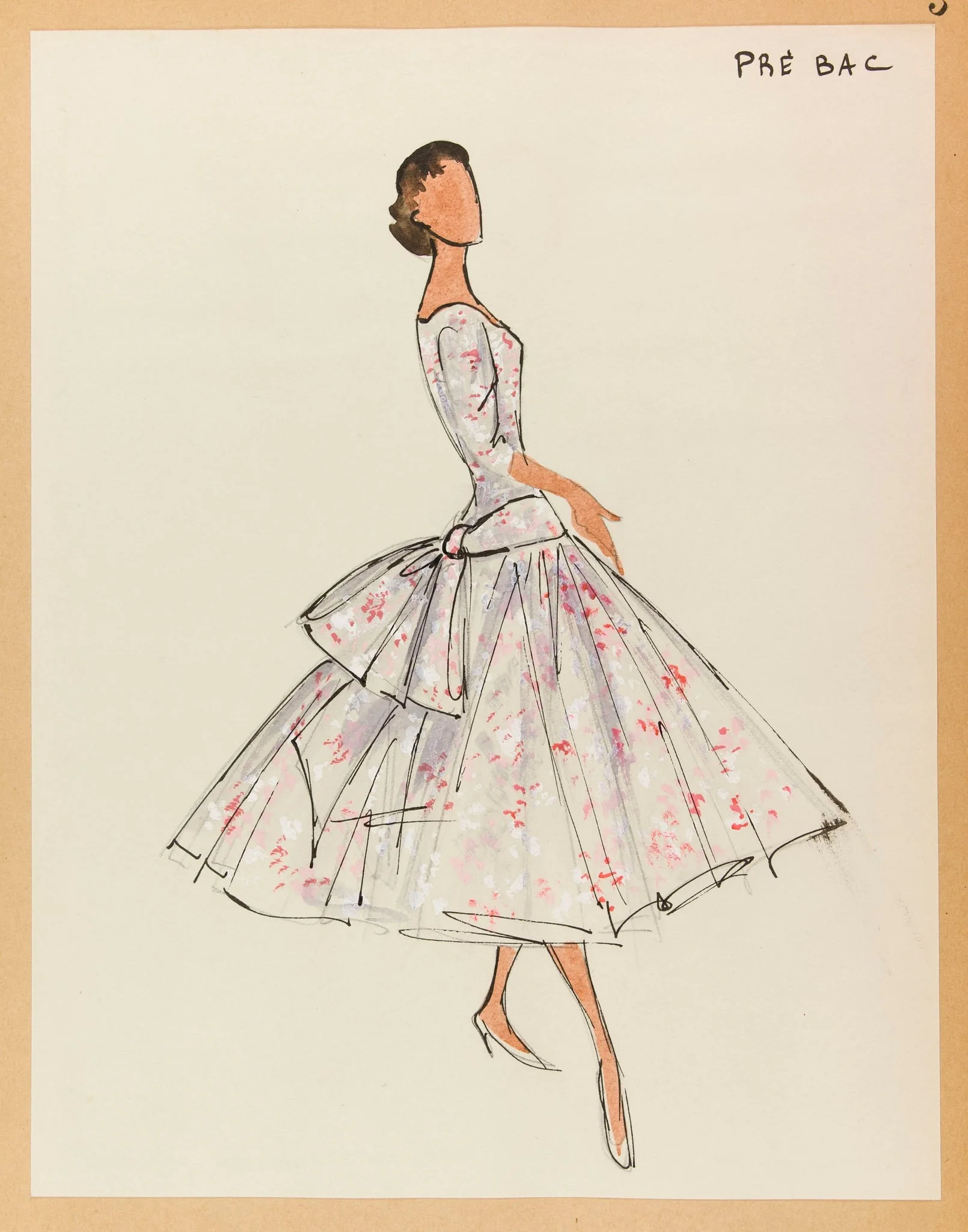 Pré bac, by Carven, 1955