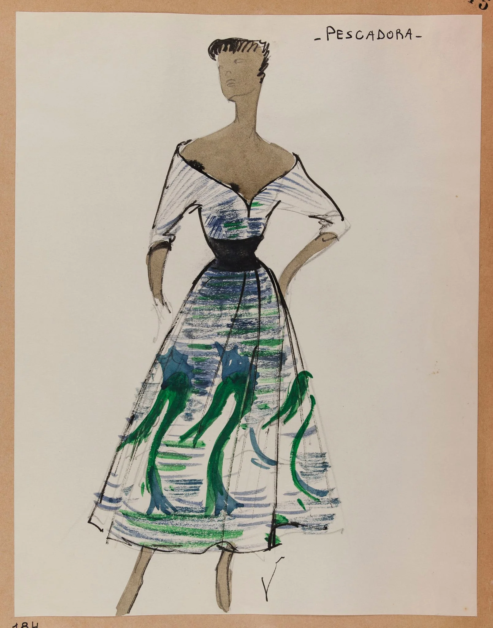 Pescadora, by Marie-Louise Carven, 1951