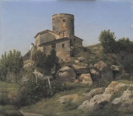 A Building near Tor di Quinto outside Rome