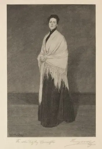 Lady with Shawl