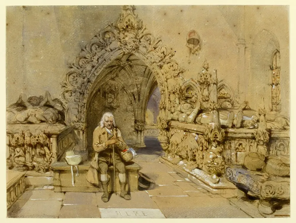 The grave of little Nell