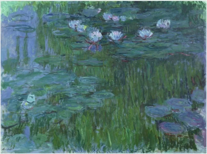 Q105099609, by Claude Monet, oil, 1916