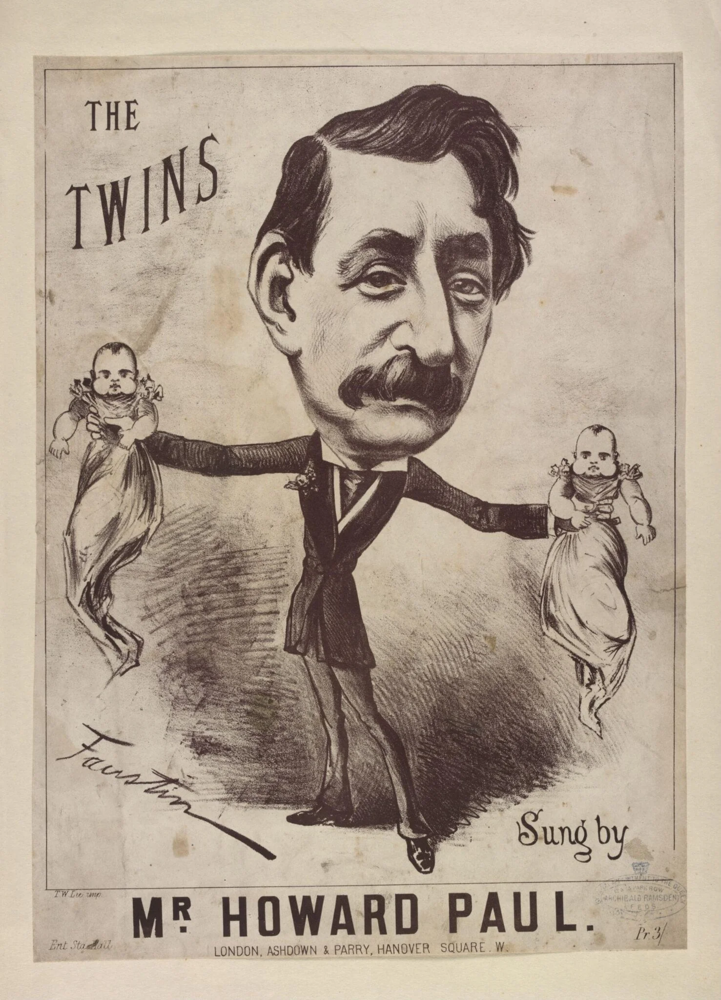 H Beard Print Collection, by Faustin Betbeder, 1850