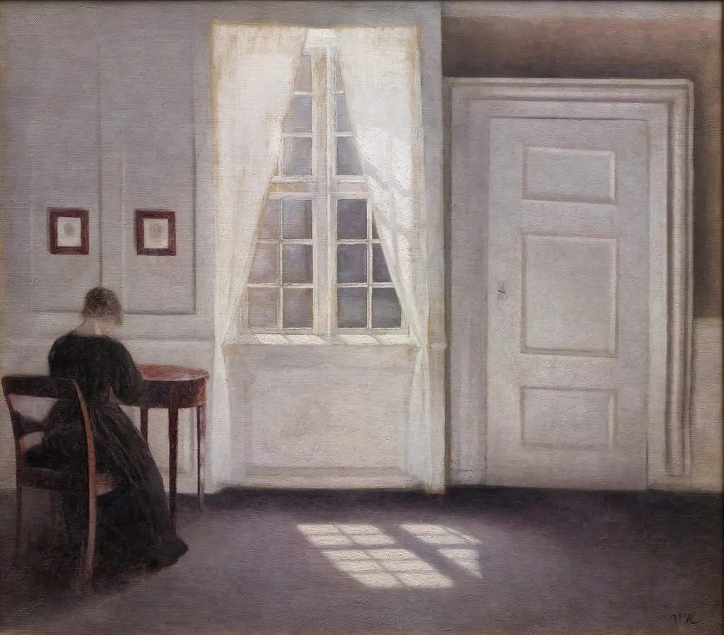 Interior in Strandgade, Sunlight on the Floor