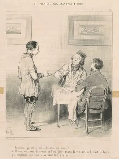 François, qui est-ce qui a bu mon vin ...
