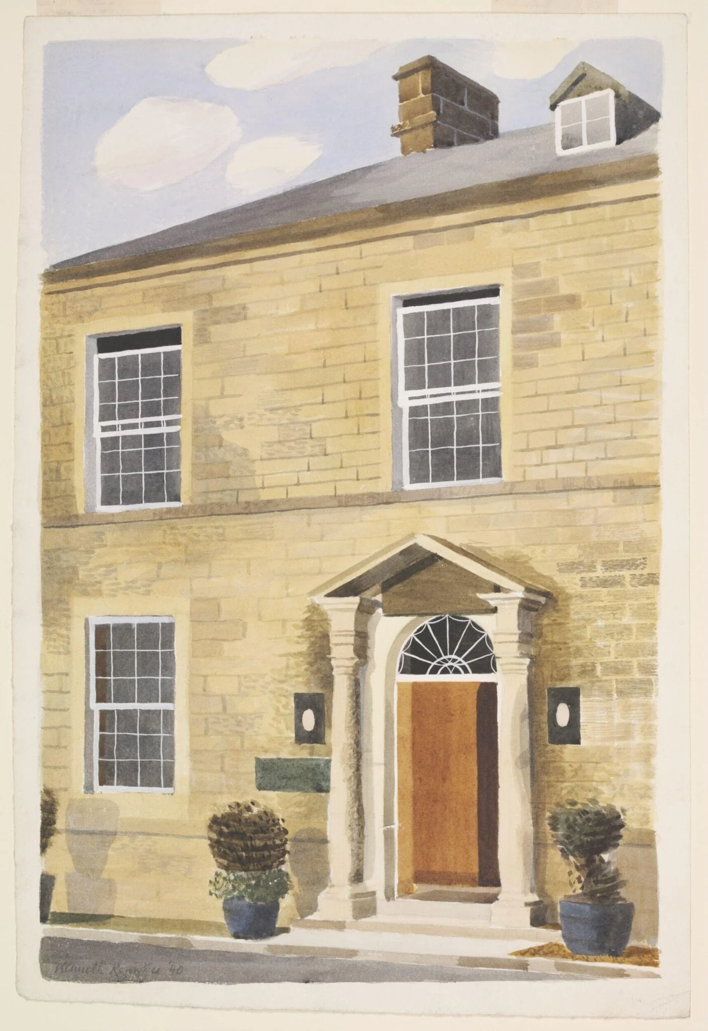Ashopton Inn, Main Doorway