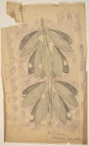 Tracing of a Border Design