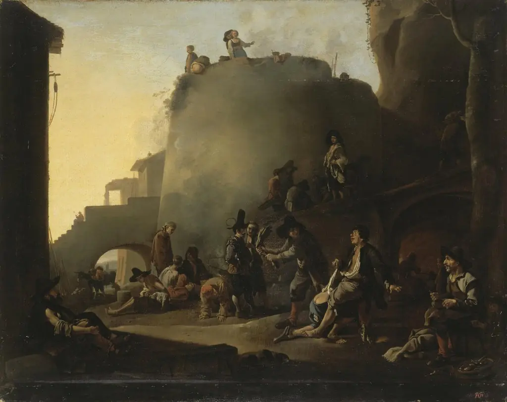 Scene from the Life of Tramps (Lazzaroni)