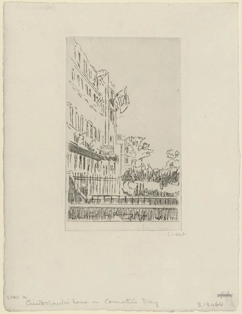 Untitled, by Walter Sickert, ink, 1911