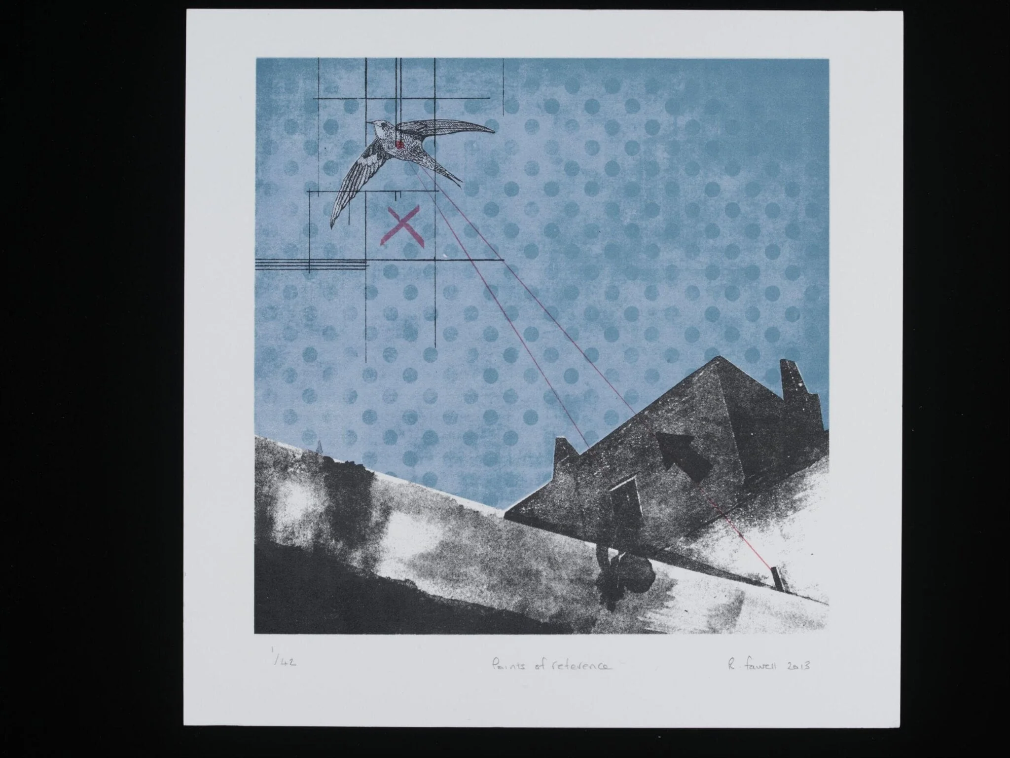 Points of Reference, by Rhed Fawell, 2013