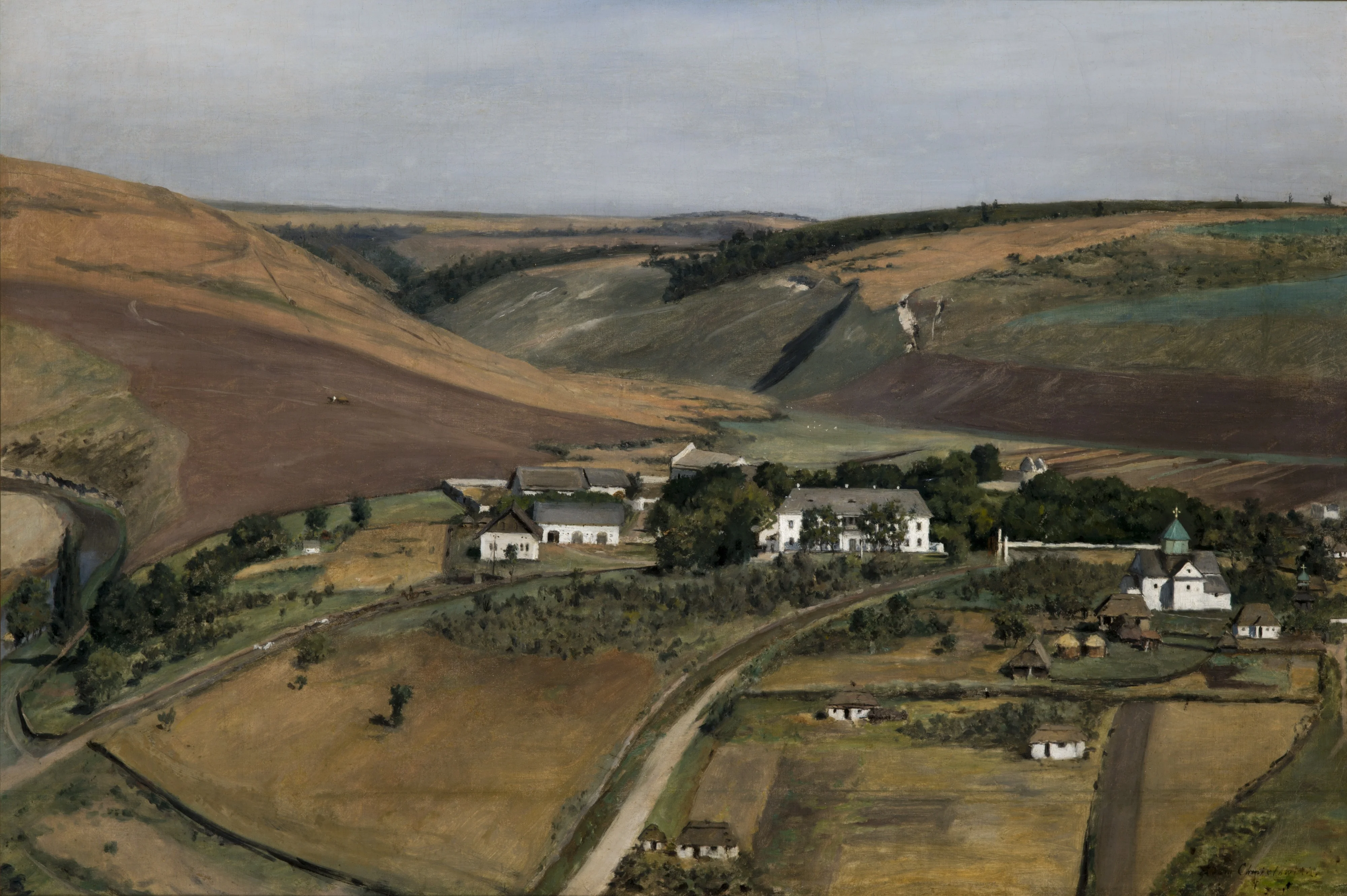 Zawale, by Albert Chmielowski, oil, 1892