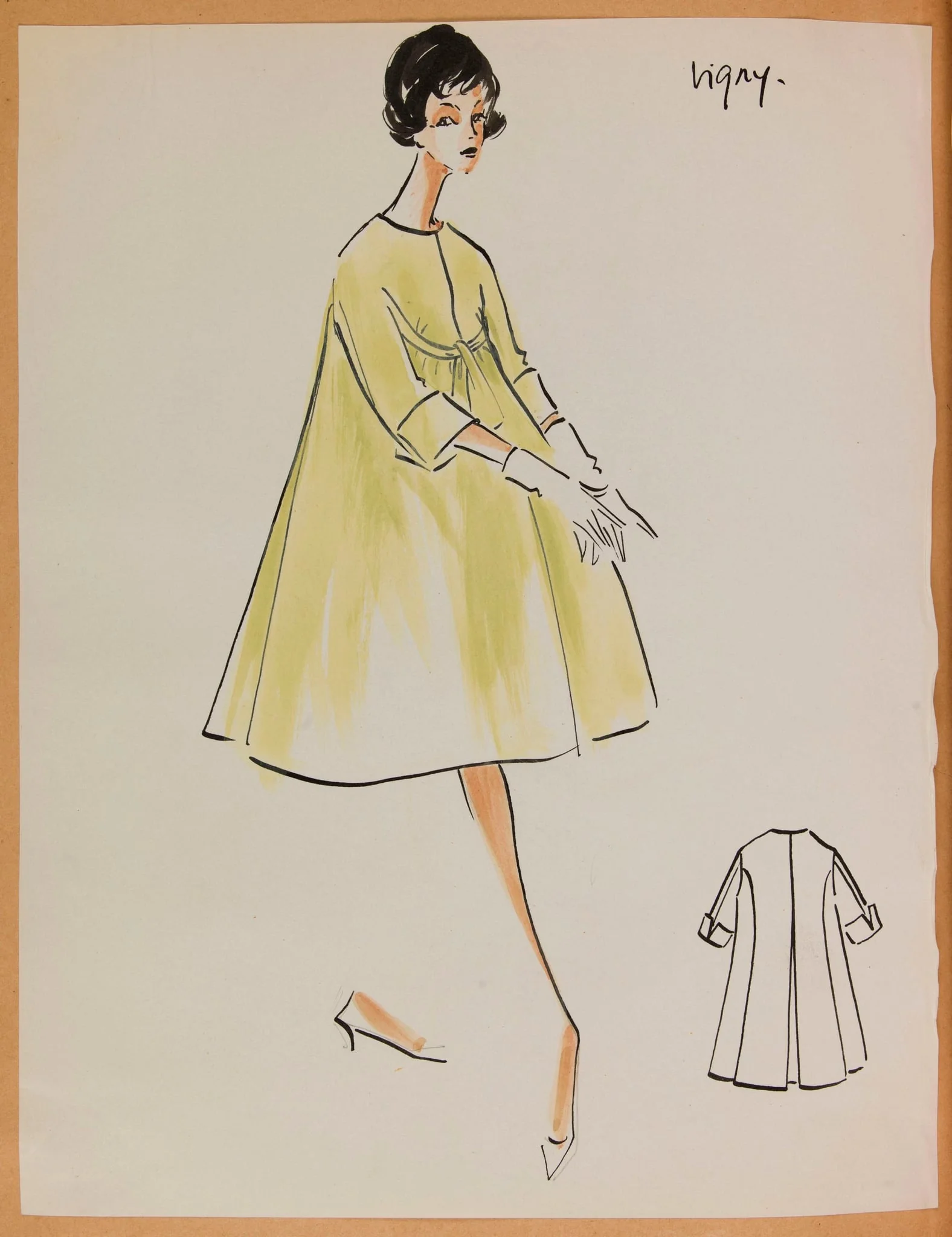 Vigny, by Carven, 1958