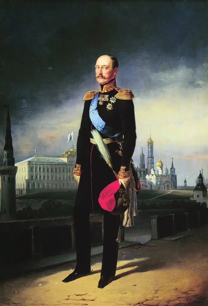 Portrait of Emperor Nicholas I