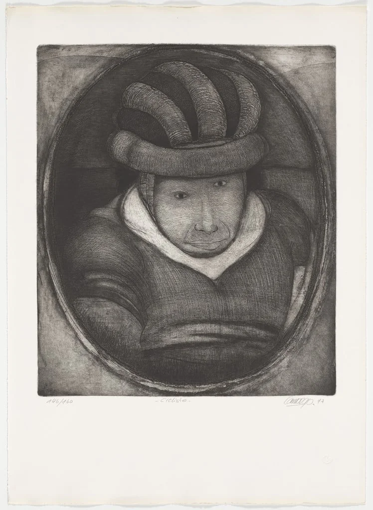 Untitled, by Manuel Camargo, ink, 1977