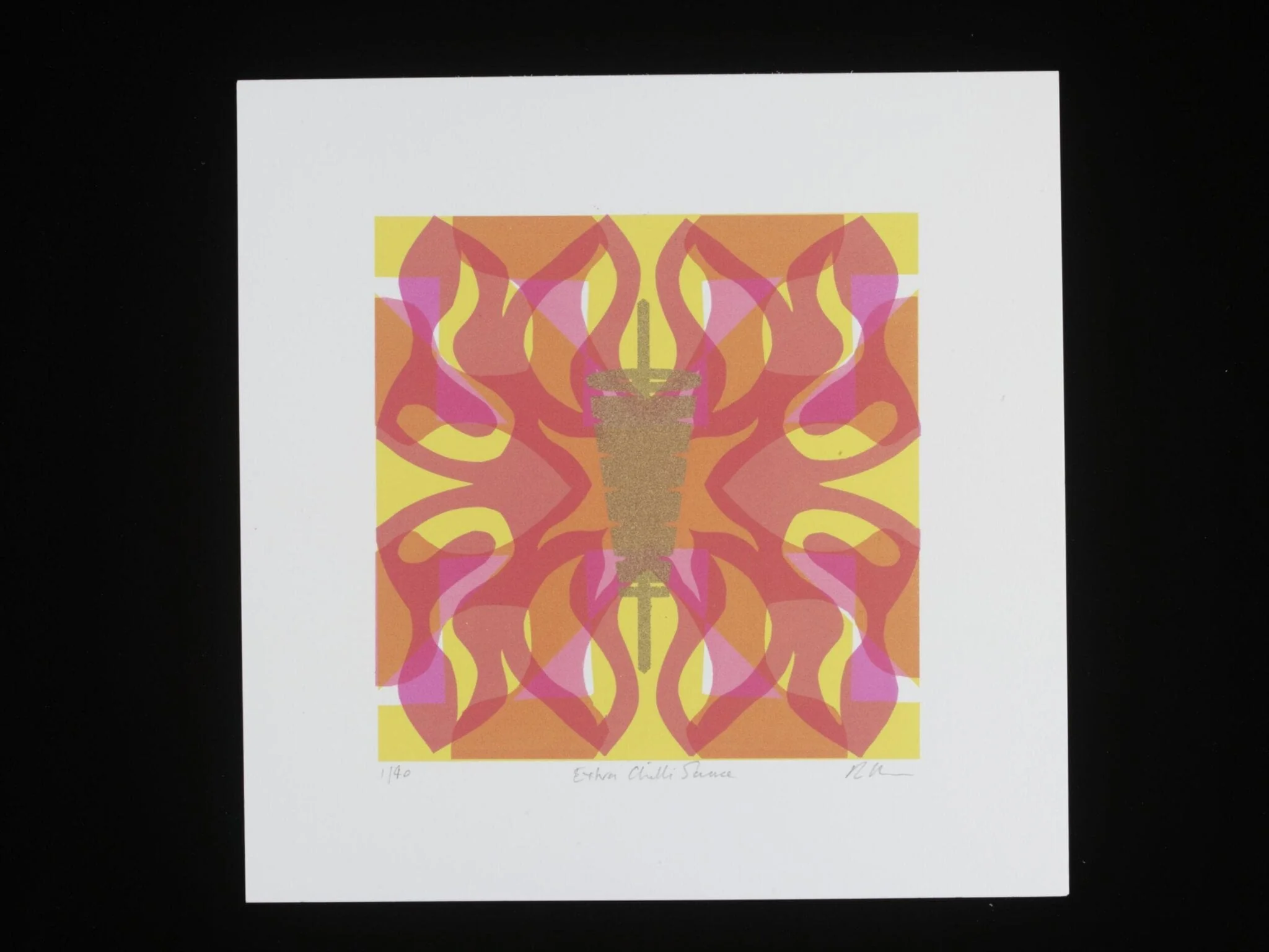Extra Chilli Sauce, by Richard Roberts, 2010