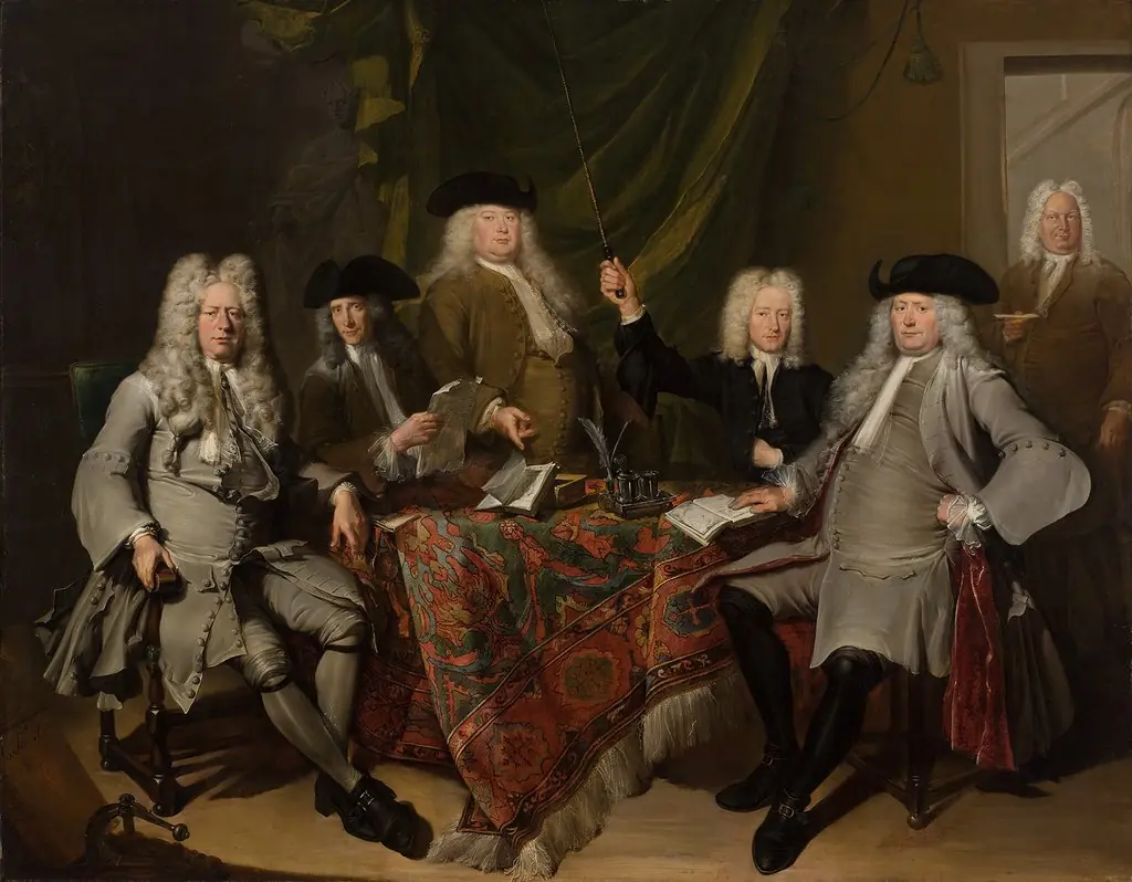Portrait of the Inspectors of the Collegium Medicum