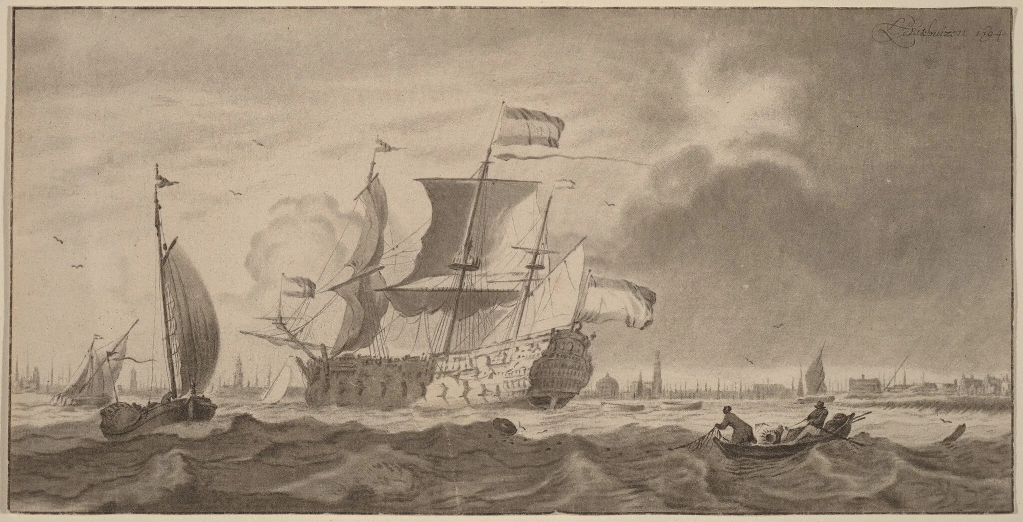 War Vessel in the Y