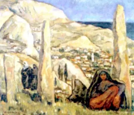 Cimitir tătărăsc la Balcic