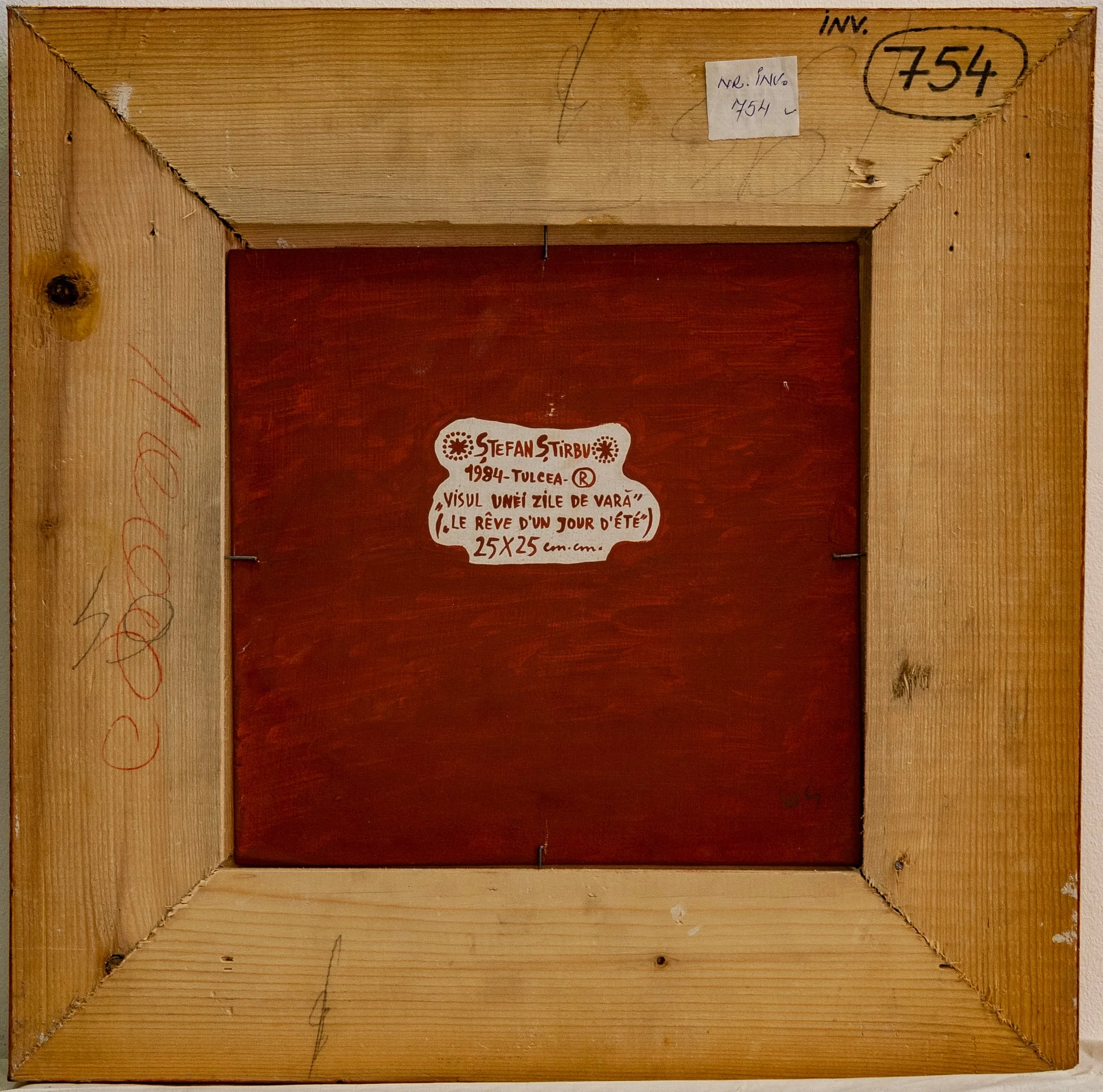 Visul unei zile de vară, by Știrbu Ștefan, unspecified, 1984