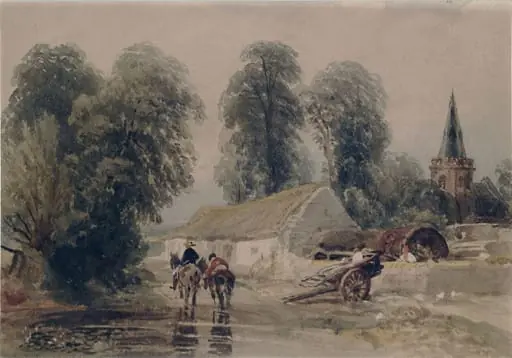 A village in Lincolnshire