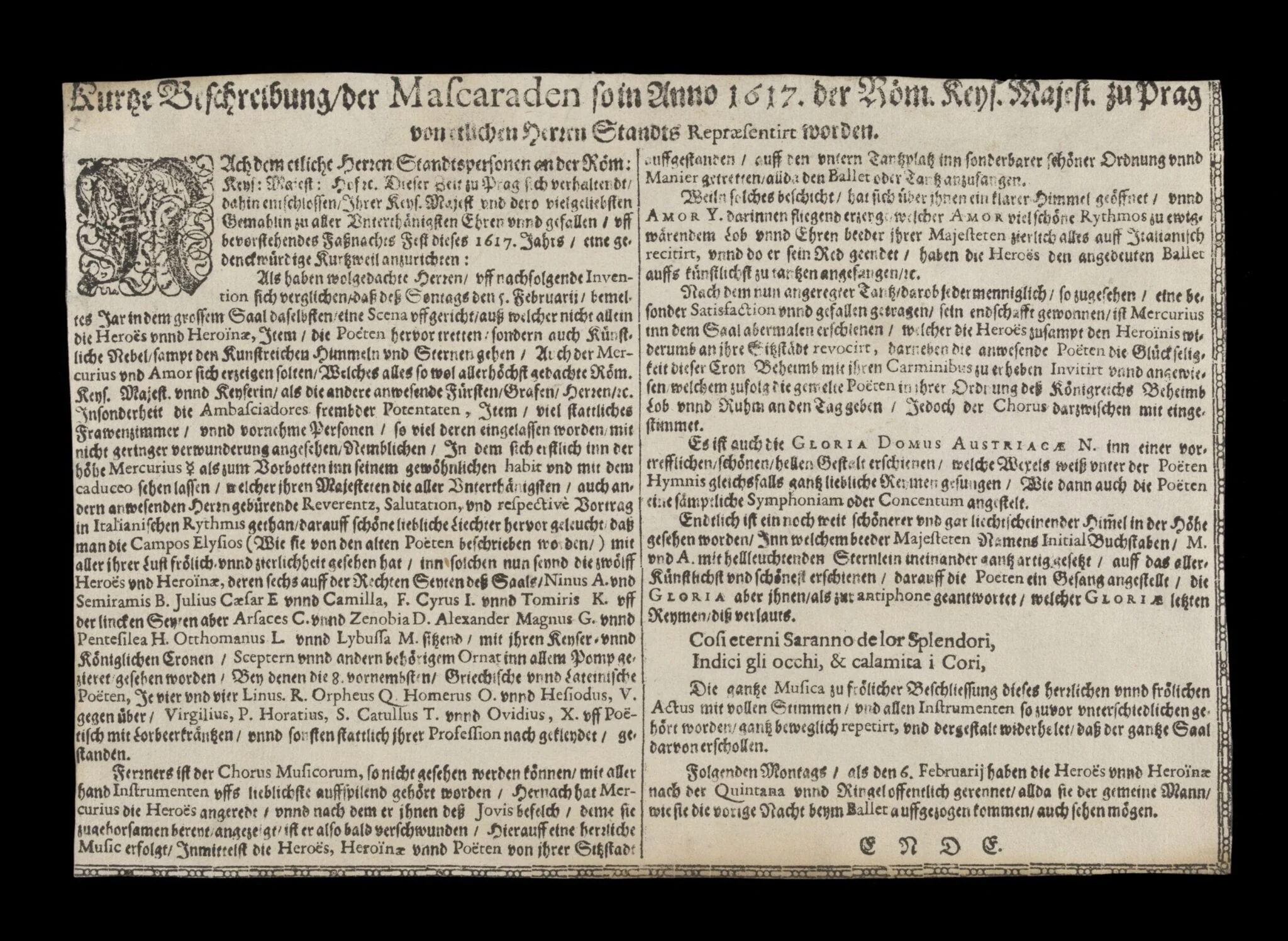 Print Collection, by Unknown, 1617