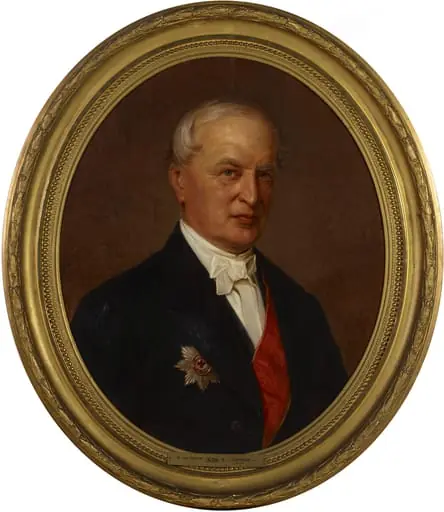 Salaneuvos Robert von Trappin muotokuva