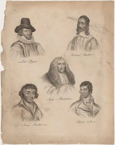 Bacon, Baxter, Blackstone, Beattie, Burns