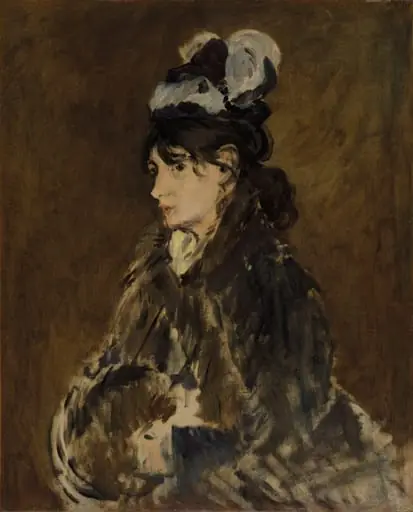 Berthe Morisot with a Muff