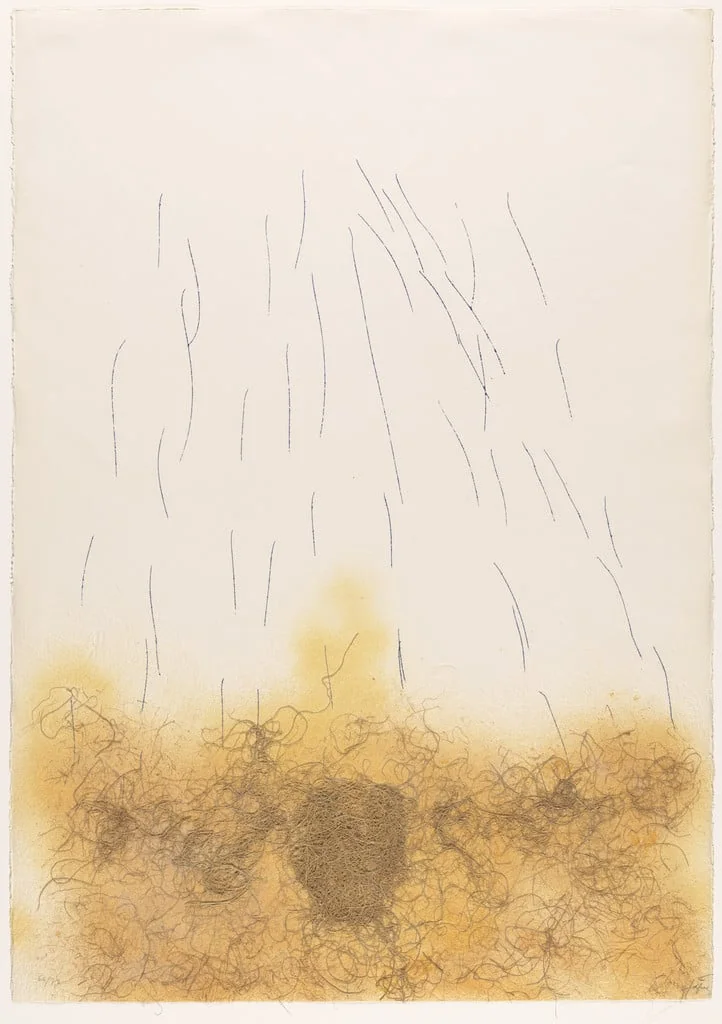 Untitled, by Antoni Tàpies, ink, 1971