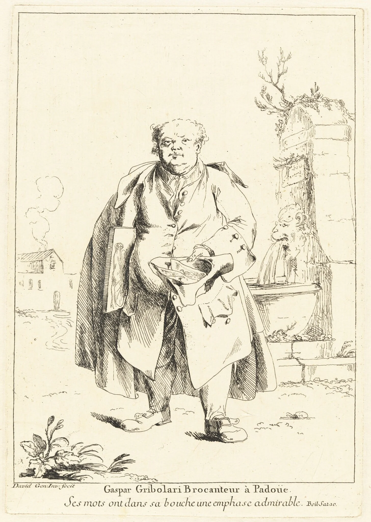 Gaspar Gribolari Brocanteur à Padoüe (Gaspar Gribolari, Secondhand Dealer in Padua)