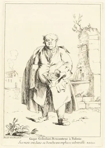 Gaspar Gribolari Brocanteur à Padoüe (Gaspar Gribolari, Secondhand Dealer in Padua)