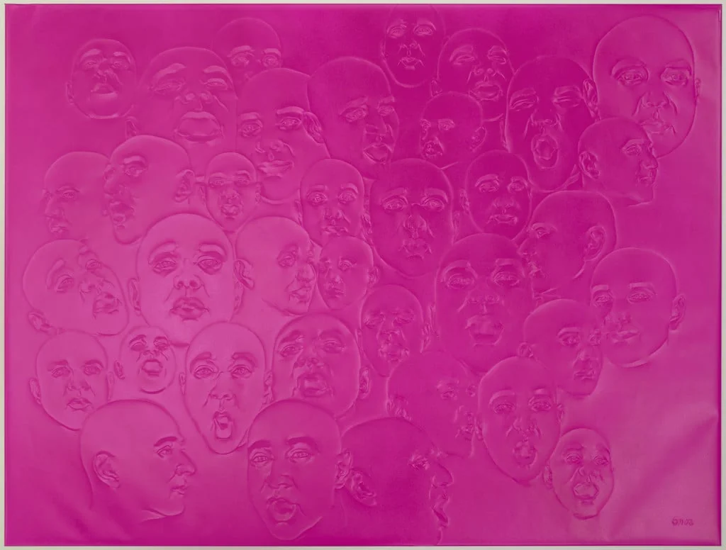 Untitled, by Sandeep Mukherjee, paint, 2002