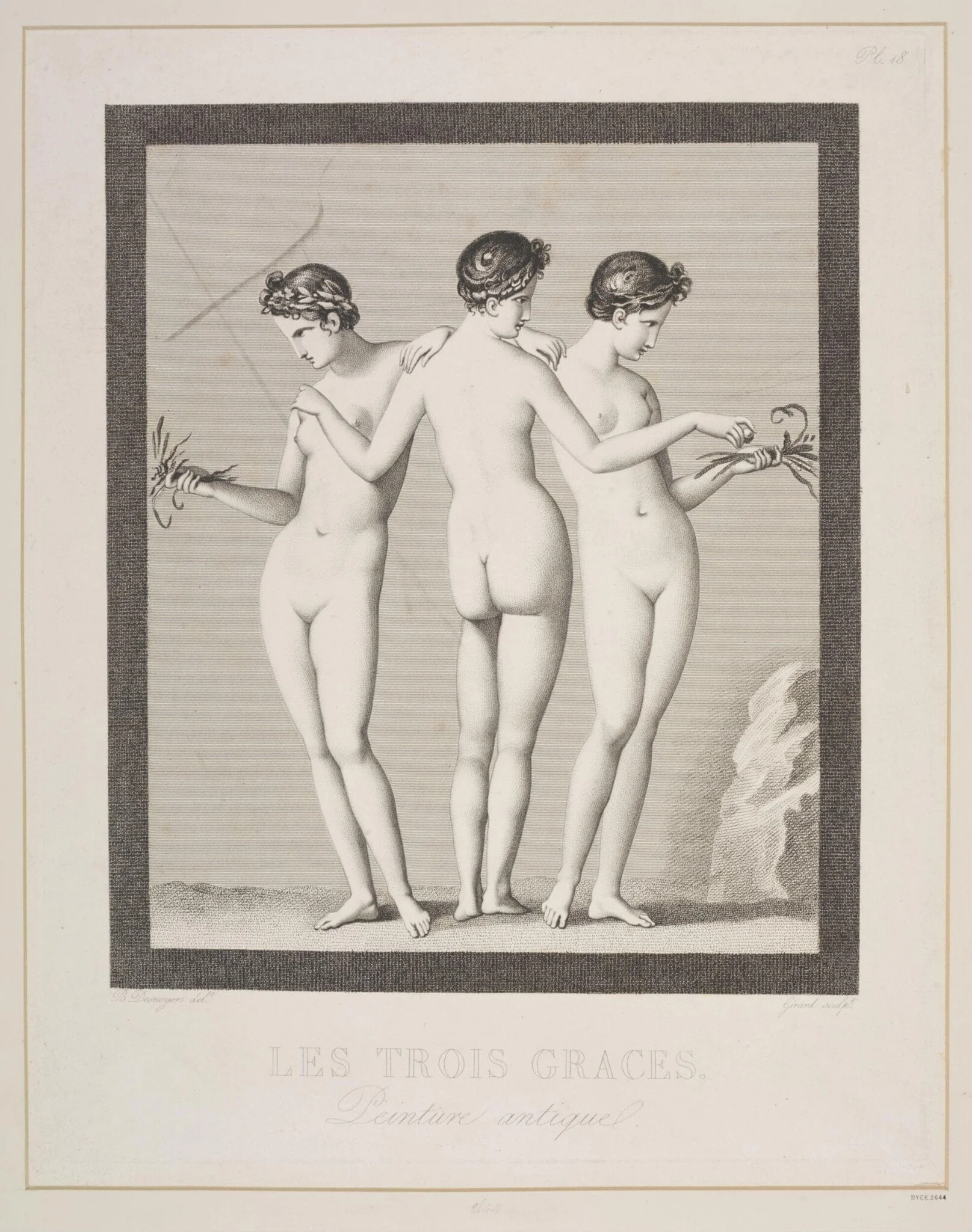 The Three Graces, by Alexis François Girard, 1850