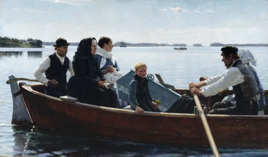 Conveying the Child's Coffin (A Child's Funeral)