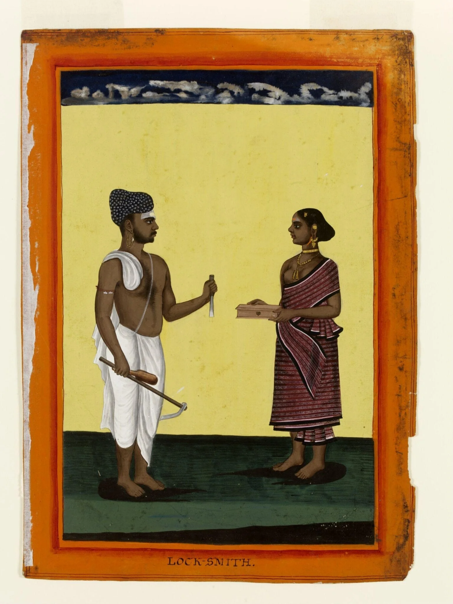 A locksmith and his wife